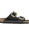 Sandalo Donna Arizona Big Buckle Nero