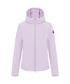 Giacca Donna Softshell con cappuccio Lilla