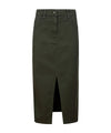 Women's skirt with slit