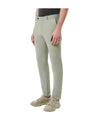Pantaloni Uomo Chino Surflex Verde modello frontale