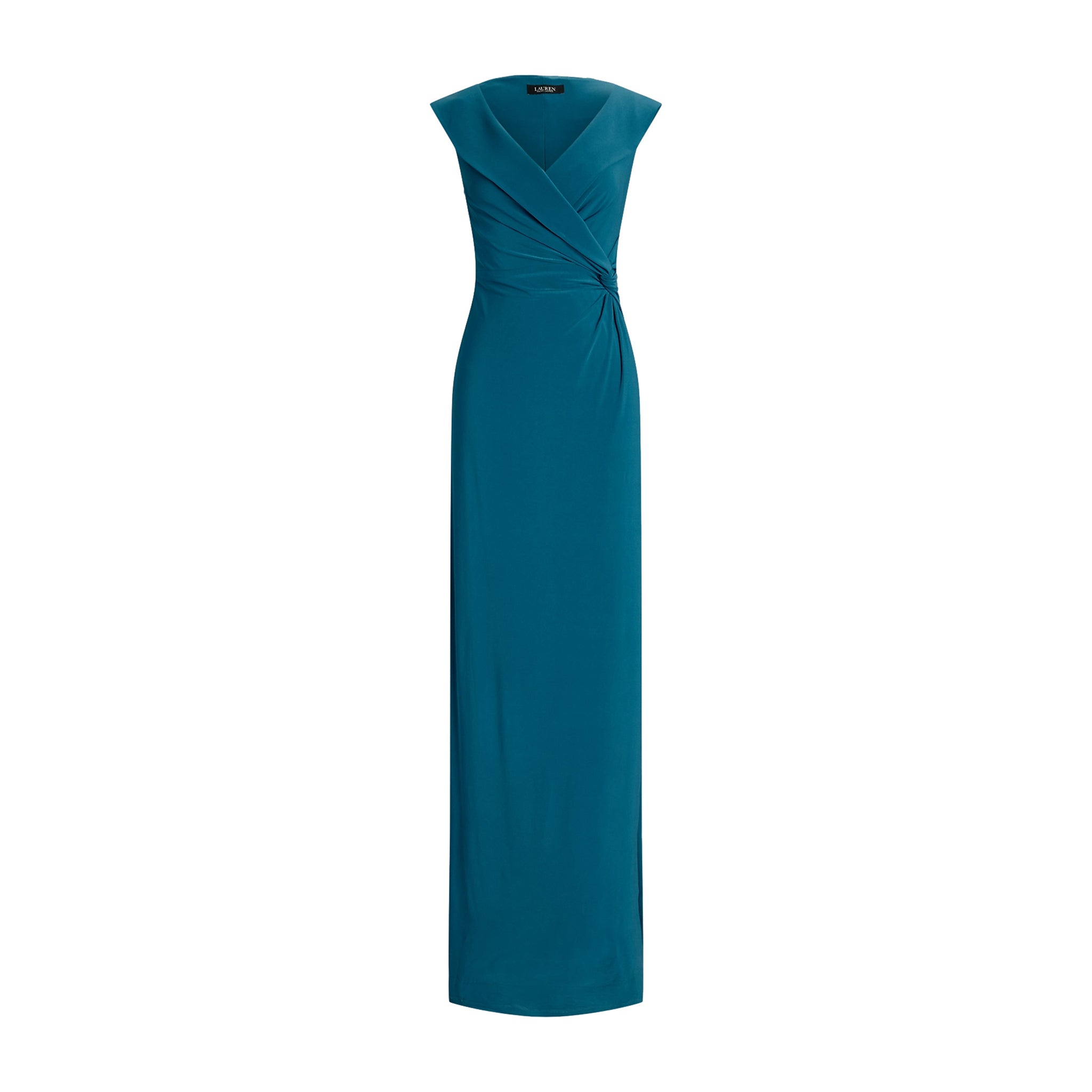 Women's Elegant Long Dress Light Blue - Polo Ralph Lauren