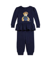 Set maglia e pantaloni Neonata Navy