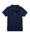 Polo Neonato in cotone morbido Navy