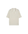 Polo Donna in misto lino e cotone Naturale