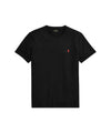 T-shirt Uomo in cotone tinta unita nera