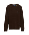 Maglia Uomo in lana e cashmere a trecce Marrone