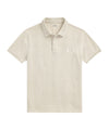 Polo Uomo in piqué Oxford Beige