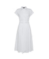 Abito Donna in cotone con colletto a camicia
