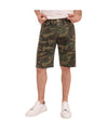 Men's Bermuda with military motif