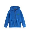 Felpa Bambino con zip frontale Blu