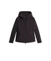 Parka Donna corto in Tech Softshell Nero