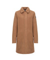 Cappotto Donna dal design classico con logo sulla manica