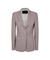 Giacca Donna monopetto con tasche applicate