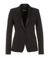Women's jacket with satin trim