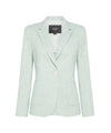 Giacca Donna in misto lino con tasche applicate