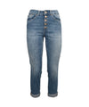 Jeans Donna dalla vestibilità slim cinque tasche