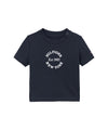 T-shirt Neonato in blu navy con logo