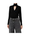 Maglia Donna a collo alto cut-out