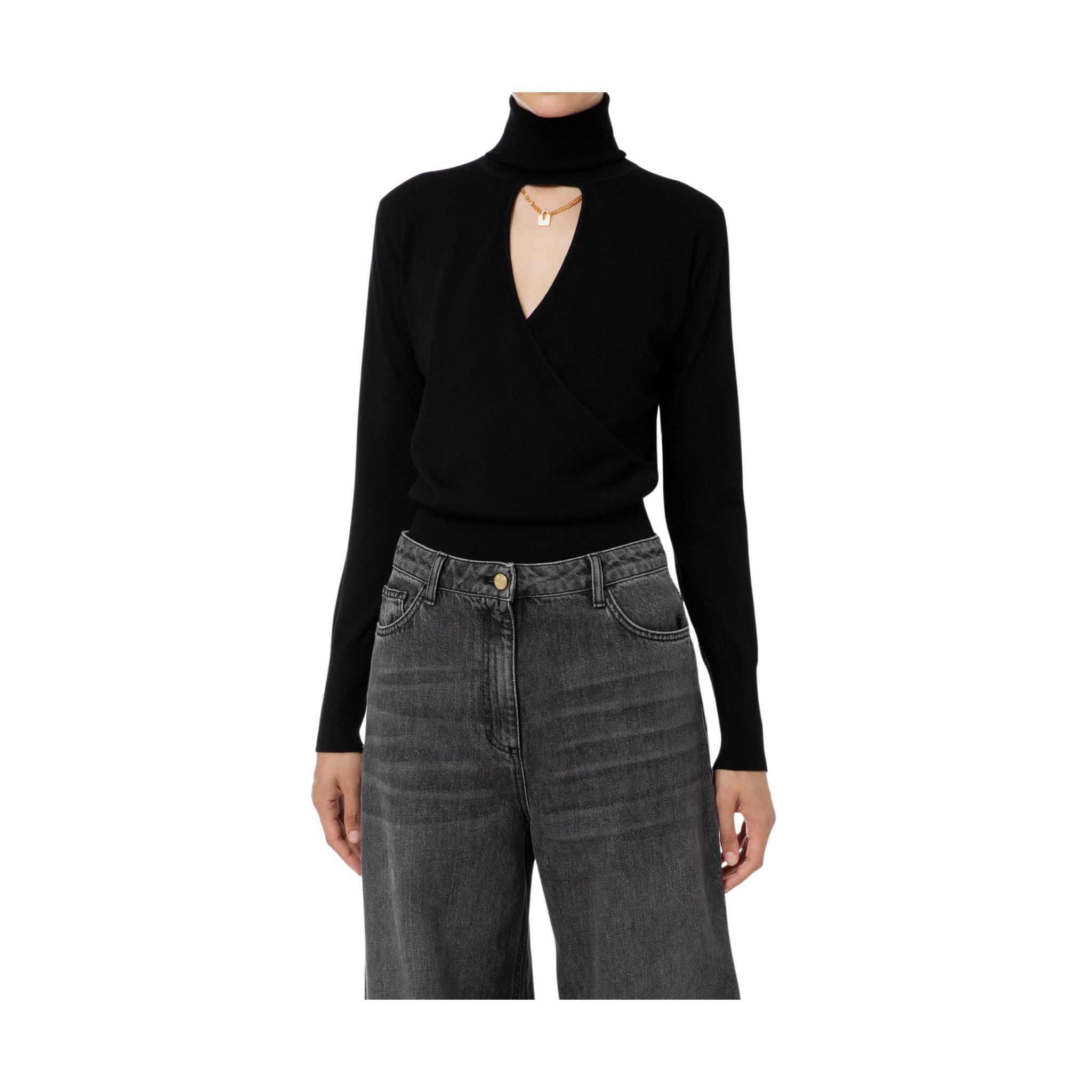 Maglia Donna Maglia Con Ancora Elisabetta Franchi T-shirt Donna