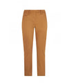 Pantalone Donna slim in morbido cotone tinta unita