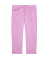 Pantalone Donna regular fit con bottoni gioiello