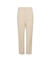 Pantalone in misto lino a sigaretta
