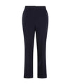 Pantalone Donna in morbido tessuto tinta unita con tasche a filo
