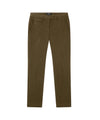 Pantalone Donna, modello chino, in puro cotone a tinta unita