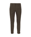 Slim men's trousers in cotton