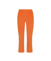Pantalone da donna arancio vista frontale