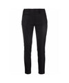 Women's elastic cropped trousers