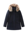Parka Donna Blu con pelliccia