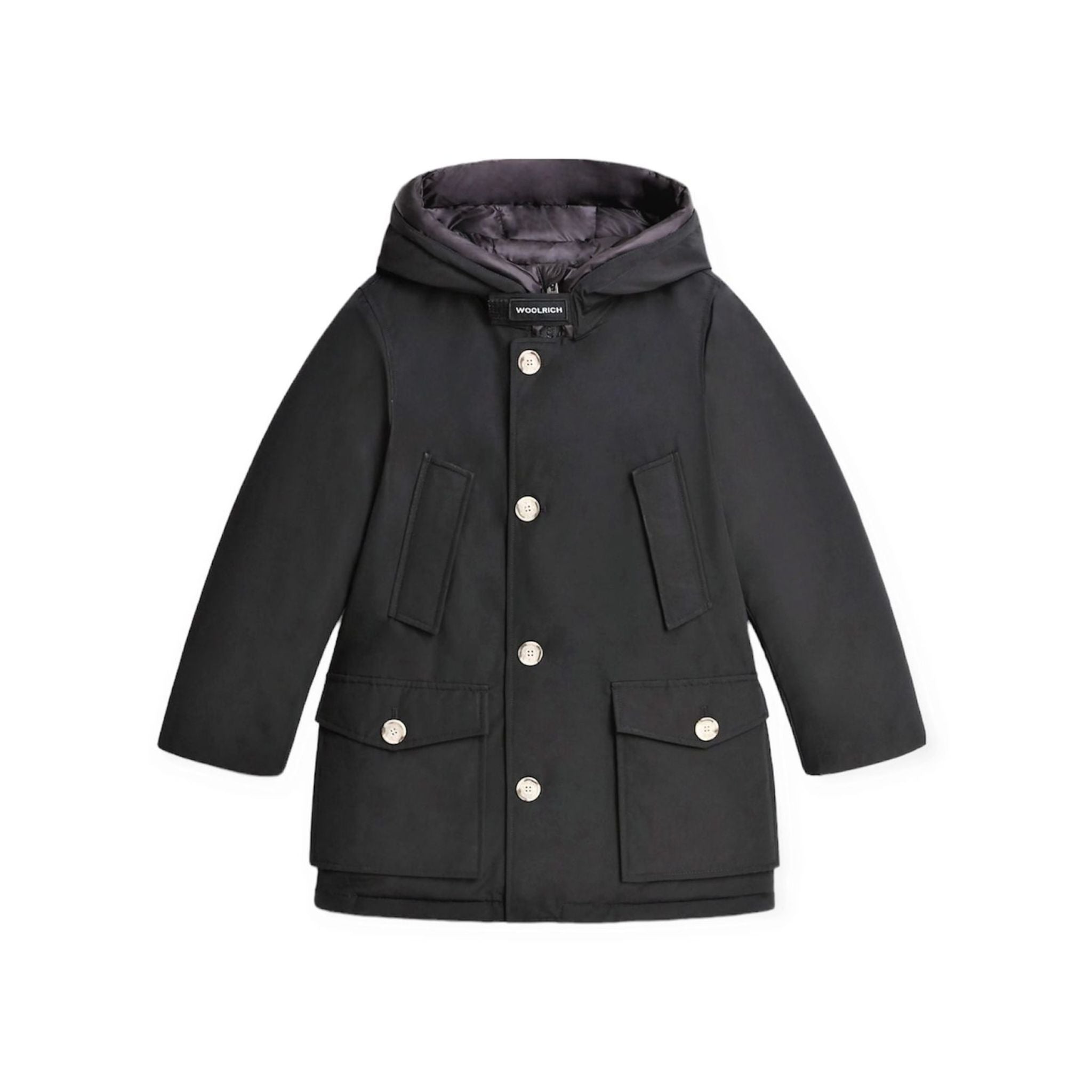 Parka Bambino con chiusura a bottoni Woolrich Old England
