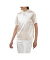 T-Shirt Donna con girocollo in tricot