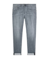 Men's jeans with iconic logo on the back