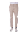 Pantalone Uomo Gaubert Beige, con bottoni posteriori