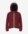 KWAY IT Sherpa Polar Reversible Hoodie Bambino