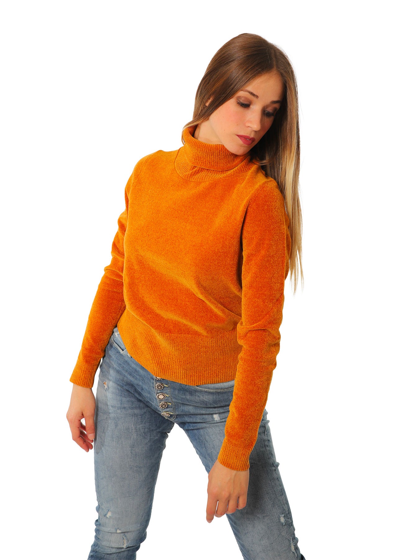 Vestiti Maglioni Piazza Italia Donna Maglione Ciniglia Piazza