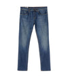 Jeans uomo denim stretch cinque tasche firmati Dondup.