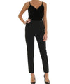 Women's jumpsuit with lace insert