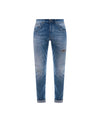 Pantaloni Uomo Jeansato medio