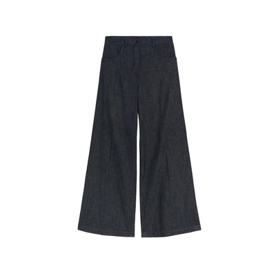 Pantaloni Donna Wide Leg in Denim