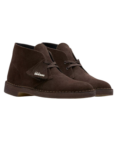 Polacchine Uomo Desert Boot Camoscio Marrone