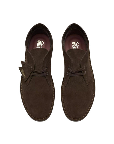 Polacchine Uomo Desert Boot Camoscio Marrone