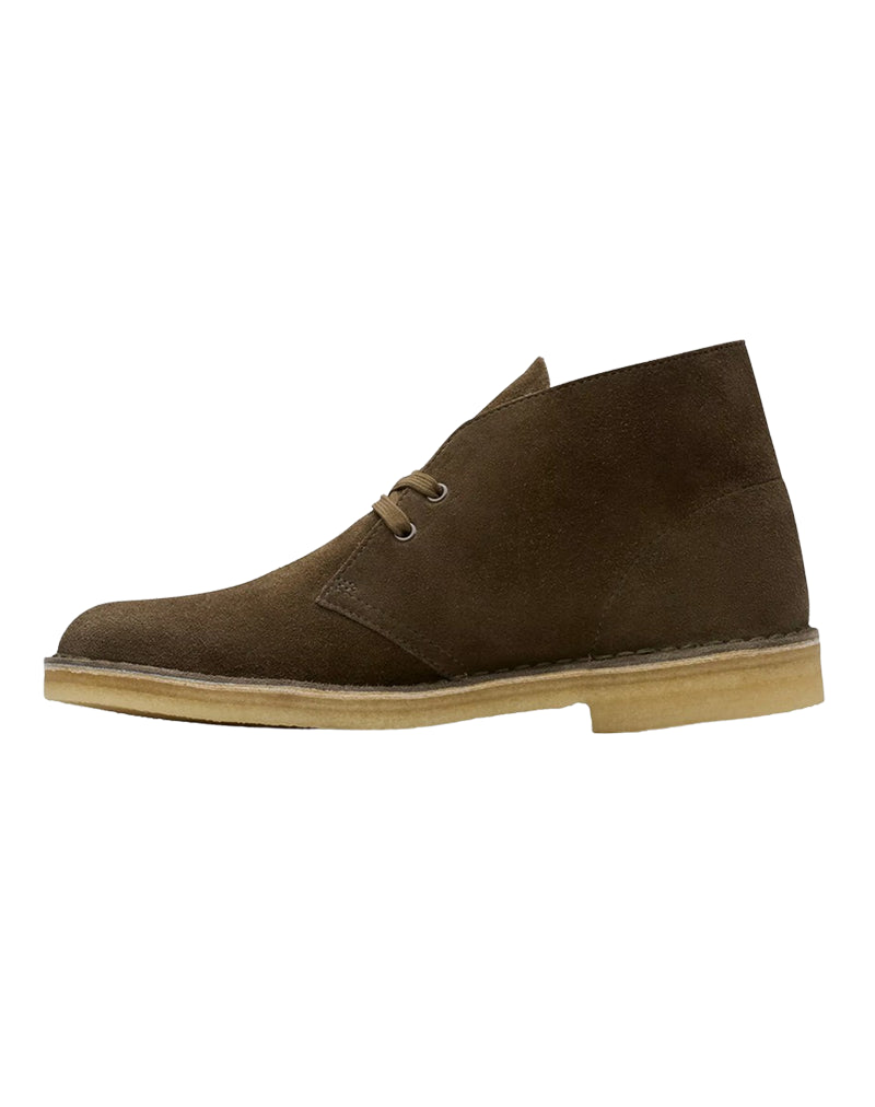 Polacchine Uomo Desert Boot Camoscio Cachi