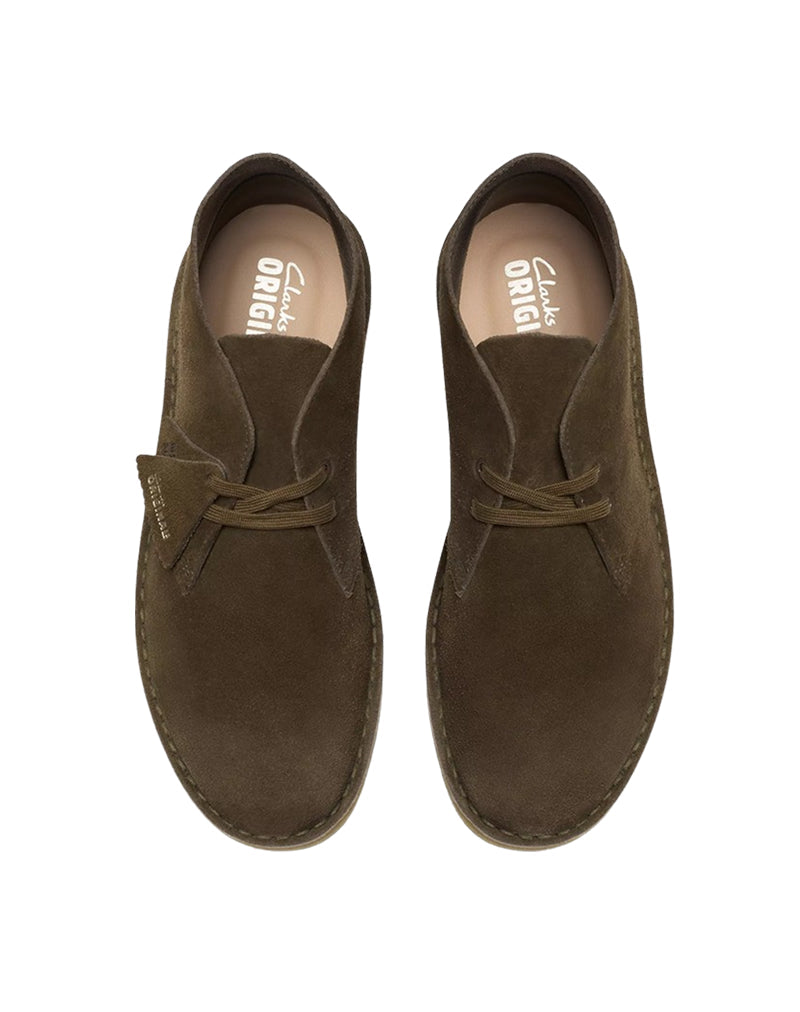 Polacchine Uomo Desert Boot Camoscio Cachi