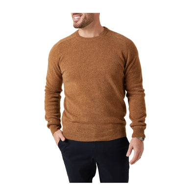 Maglione in 100% Lana d'agnello Cammello