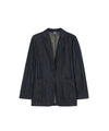 Giacca Donna Monopetto in Denim