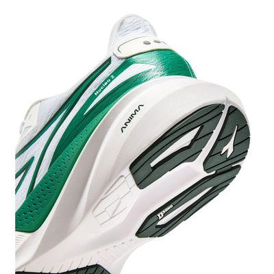 Scarpe Running Uomo Nucleo2 Bianco/Verde