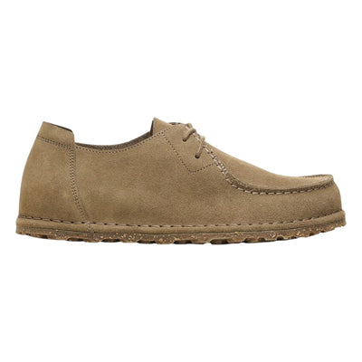 Scarpa Unisex stile mocassino in camoscio beige